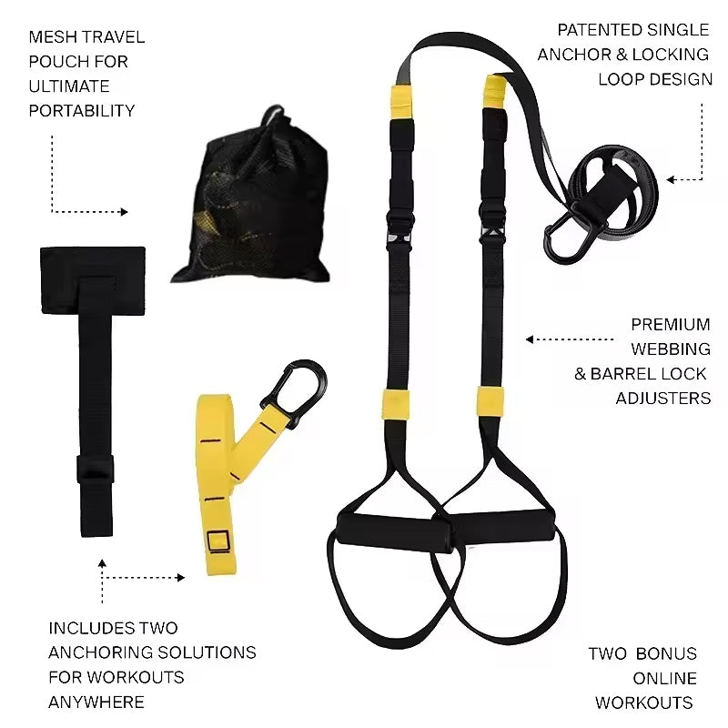 Suspension Training Strap – Profi Schlingentrainer für Zuhause
