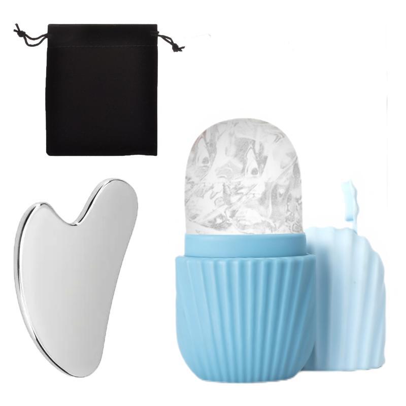 FrostGlow™ Ice Facial Tool Set | Kühlende Gesichtspflege & Sofort-Glow
