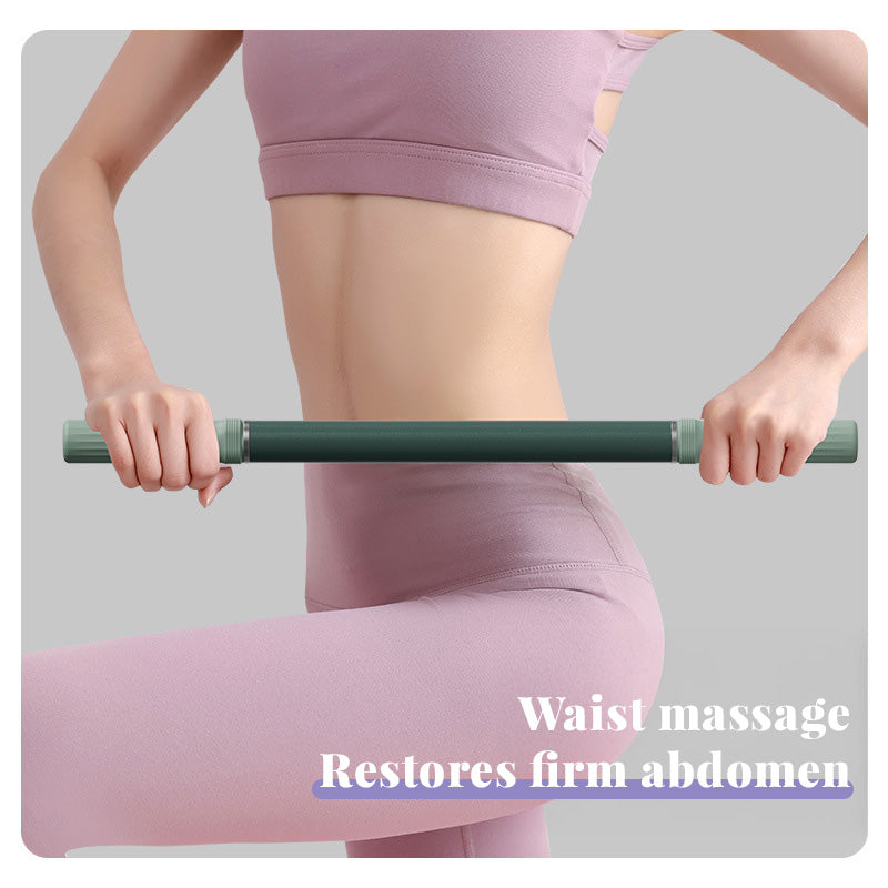 Yoga Stretching Stick – Deep Tissue Massage & Flexibility Trainer
