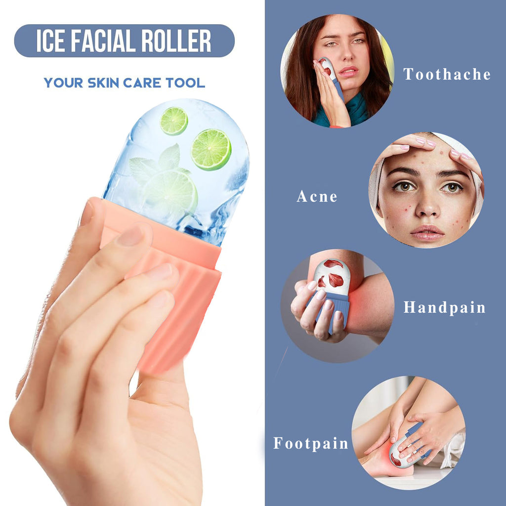 FrostGlow™ Ice Facial Tool Set | Kühlende Gesichtspflege & Sofort-Glow