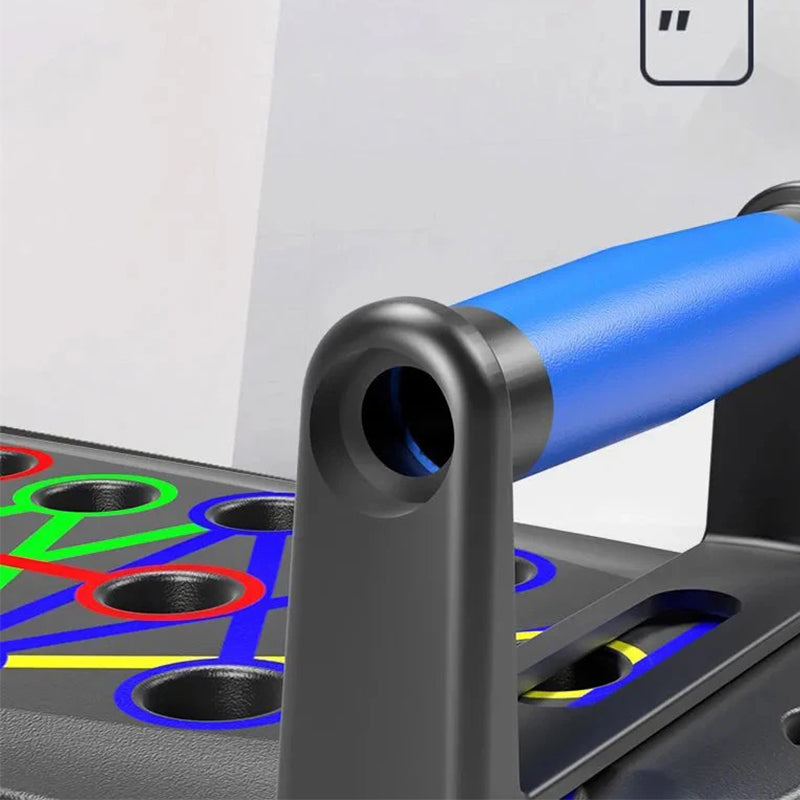 Multifunktionales Push-Up Board | 28 in 1 Trainingssystem für Brust, Rücken, Schultern & Arme