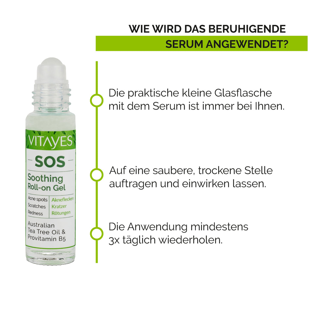 SOS Teebaumöl – Akut-Hilfe bei Pickeln, Rötungen & Hautreizungen 3 Stk. (30 ml)