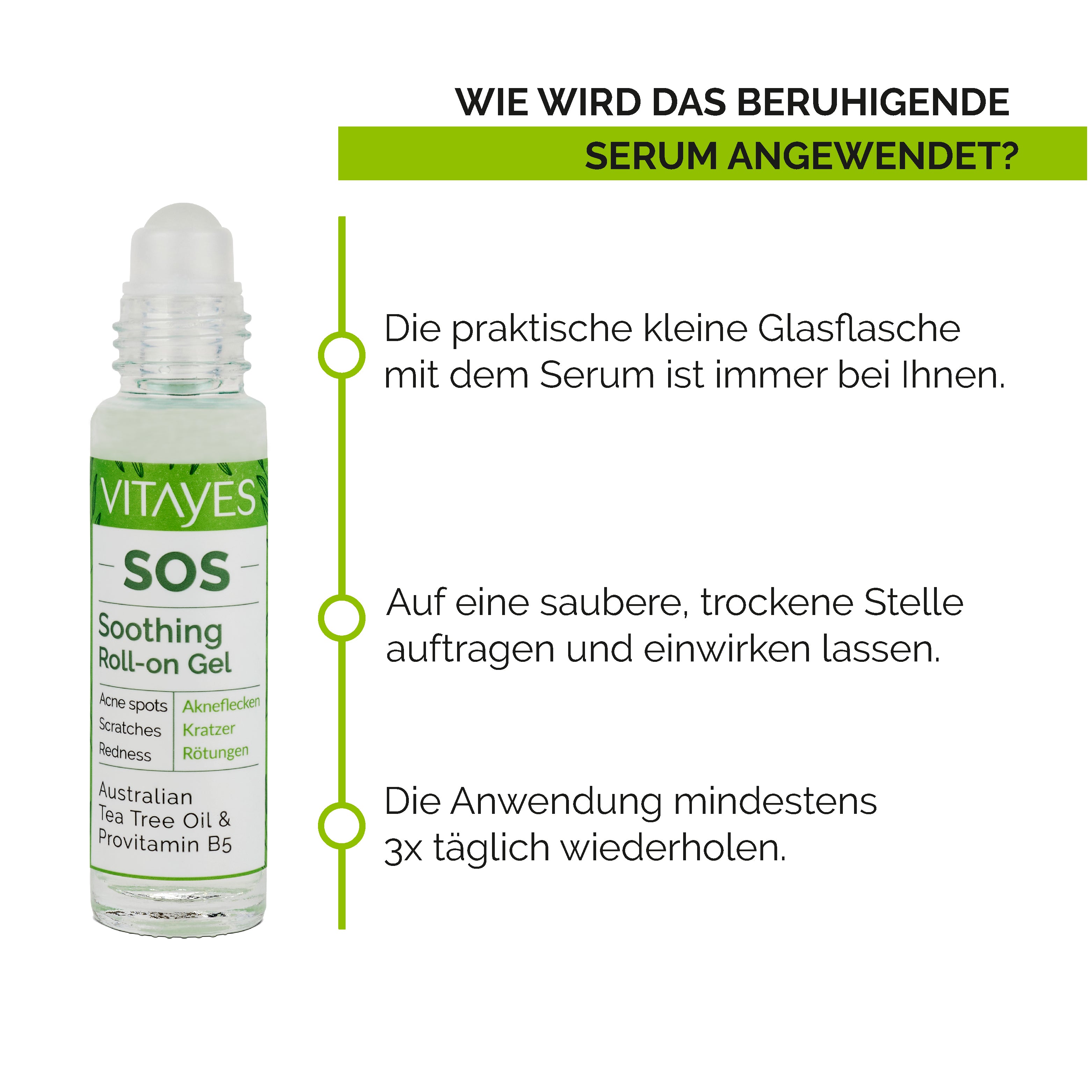 SOS Teebaumöl – Akut-Hilfe bei Pickeln, Rötungen & Hautreizungen 3 Stk. (30 ml)
