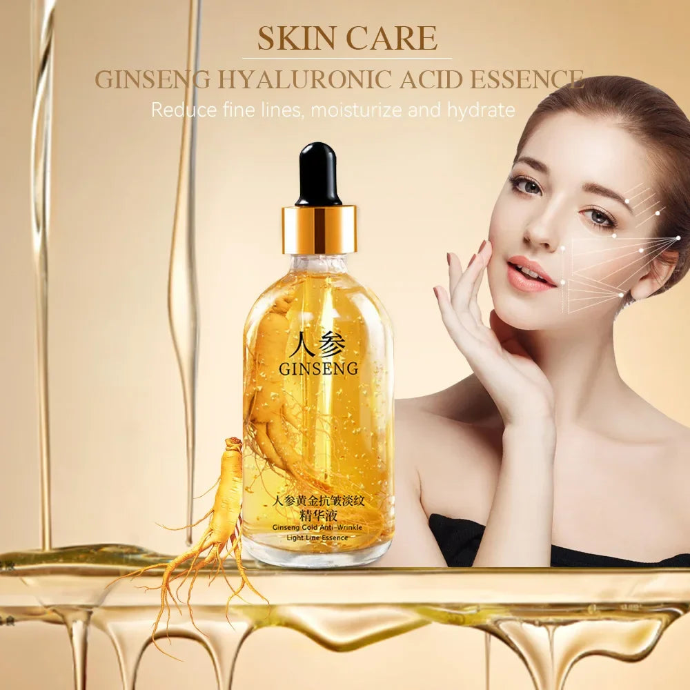 Vivazone® 24K Gold Glow | Hyaluron & Niacinamid Feuchtigkeits Serum (100 ml)