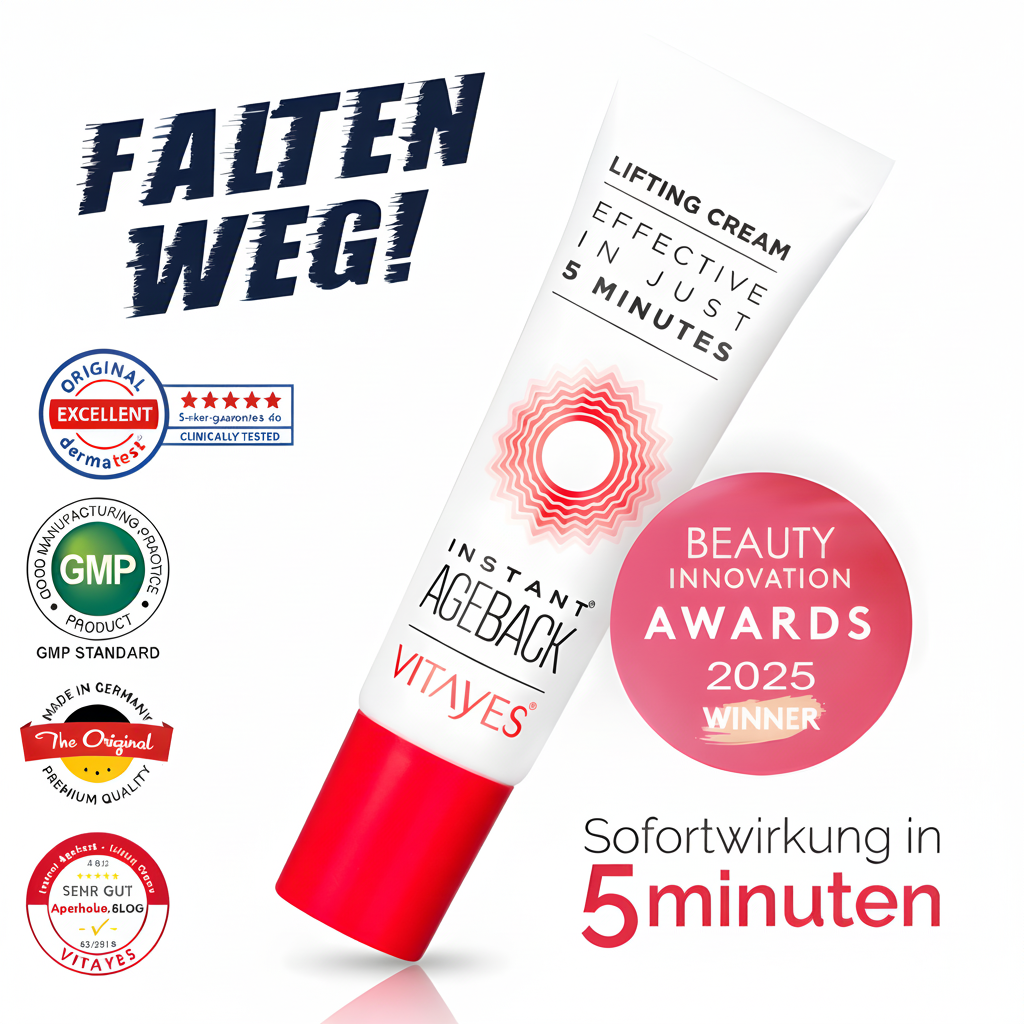 Instant Ageback™ - Lifting-Creme gegen Tränensäcke und Falten