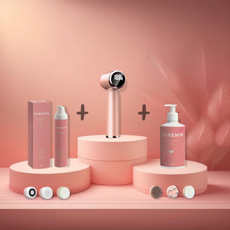 PURENIN Gesichtsbürste - 6in1 Set