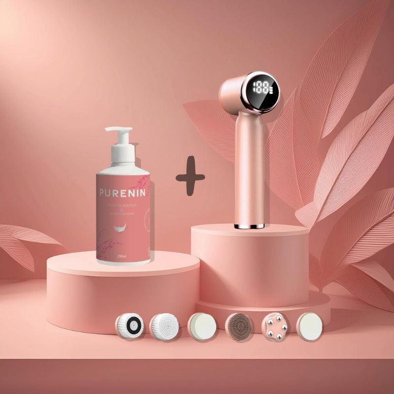 PURENIN Gesichtsbürste - 6in1 Set