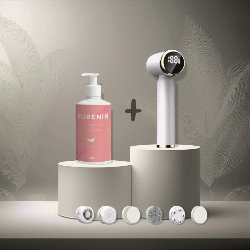 PURENIN Gesichtsbürste - 6in1 Set