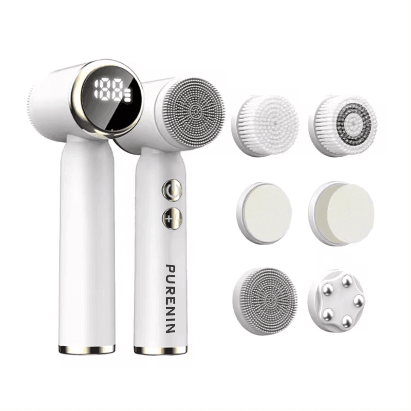 PURENIN Gesichtsbürste - 6in1 Set