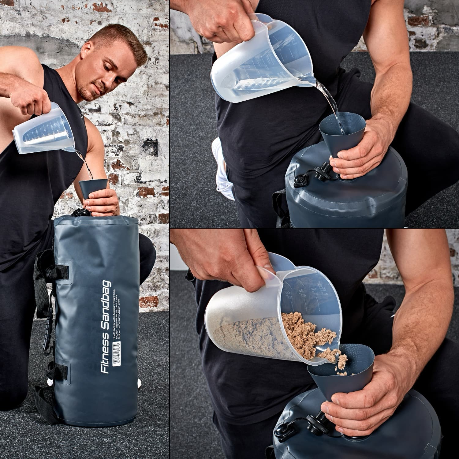 Fitness Sandbag – Universalgröße bis 30 kg | Robust, flexibel & überall einsetzbar
